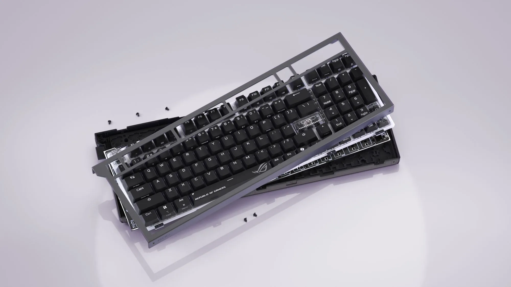 ASUS розпочала продажі механічної клавіатури ROG Strix Morph 96 Wireless в Україні