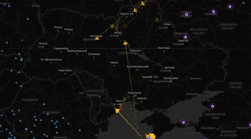 Українець навайбкодив mapa.ua за один день: сервіс відстежує дрони, ракети й КАБи в реальному часі