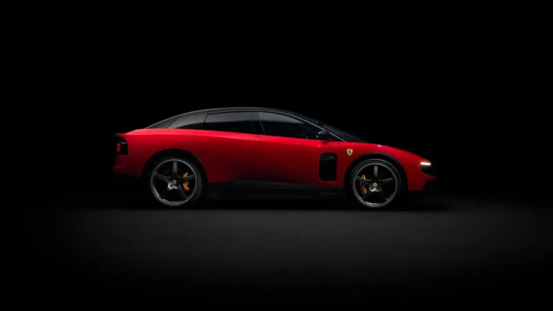 Ferrari представила Luce — електромобіль потужністю 1035 к.с., створений разом із Джоні Айвом