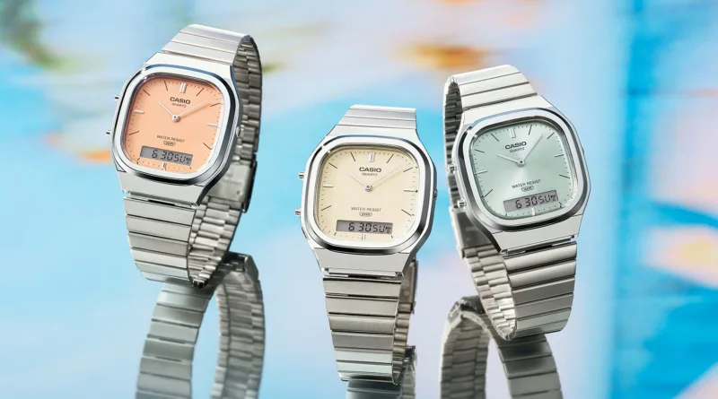 Casio представила ретро-годинники AQ-240E