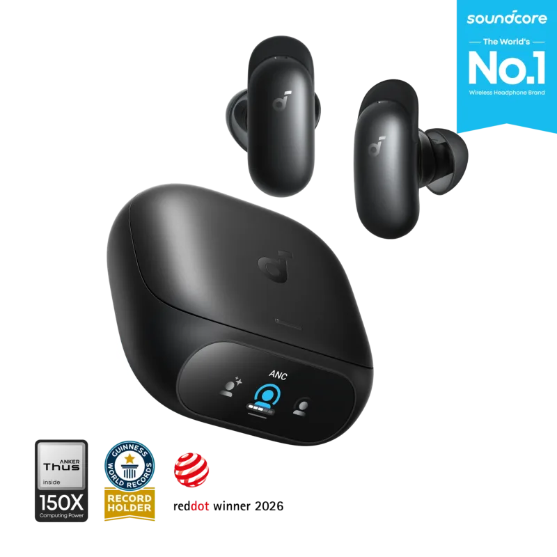 Anker випустила навушники Soundcore Liberty 5 Pro і Pro Max із власним чипом Thus AI