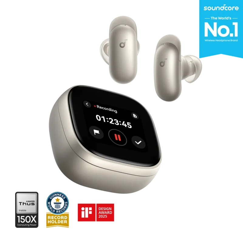 Anker випустила навушники Soundcore Liberty 5 Pro і Pro Max із власним чипом Thus AI