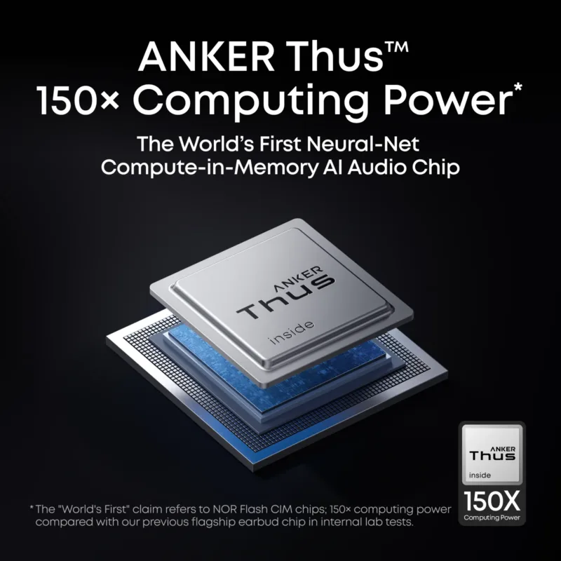Anker випустила навушники Soundcore Liberty 5 Pro і Pro Max із власним чипом Thus AI