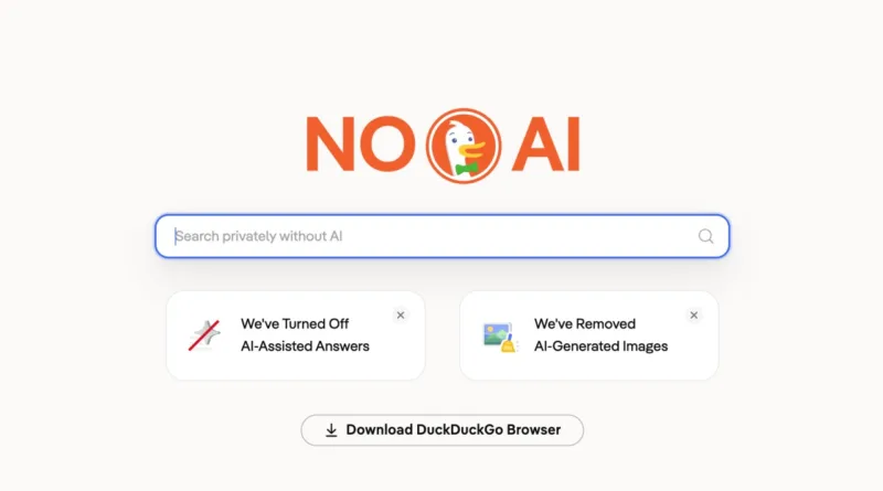 Встановлення DuckDuckGo зросли на 30% після ШІ-оновлень Google
