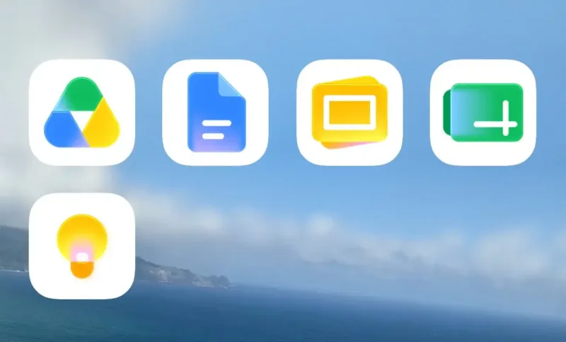 Google оновлює іконки Workspace на Android, iOS і в вебі