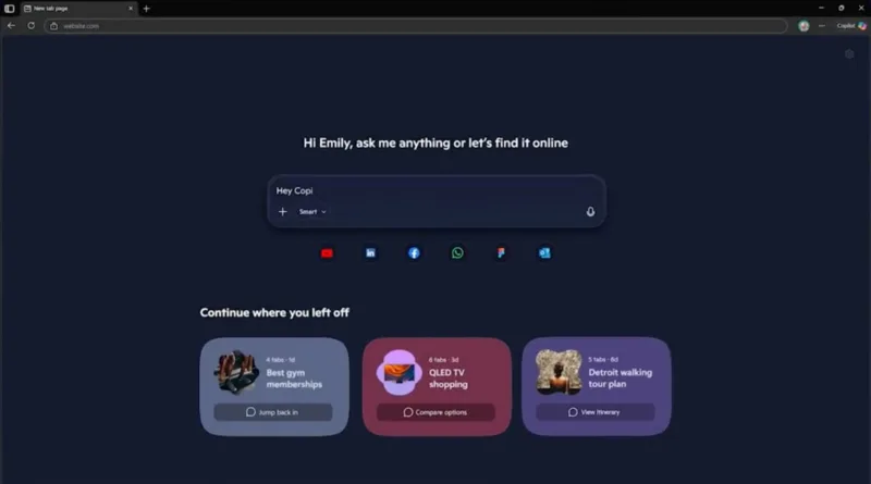 Microsoft вбудувала Copilot Mode в Edge і закрила окремий режим