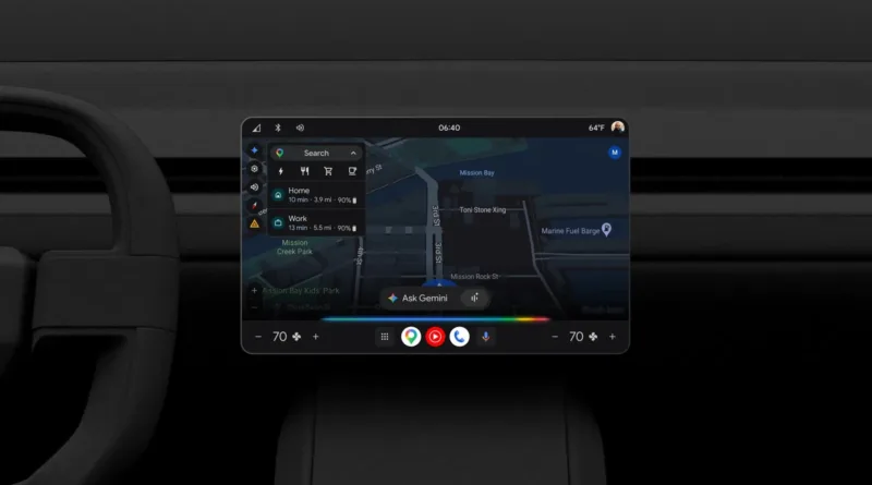 Google Gemini з'явиться в мільйонах автомобілів із Google built-in замість Assistant