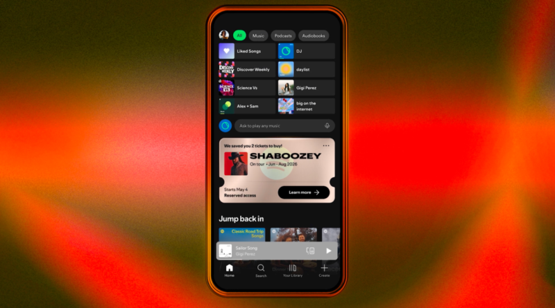 Spotify зарезервує квитки для найактивніших фанатів артистів