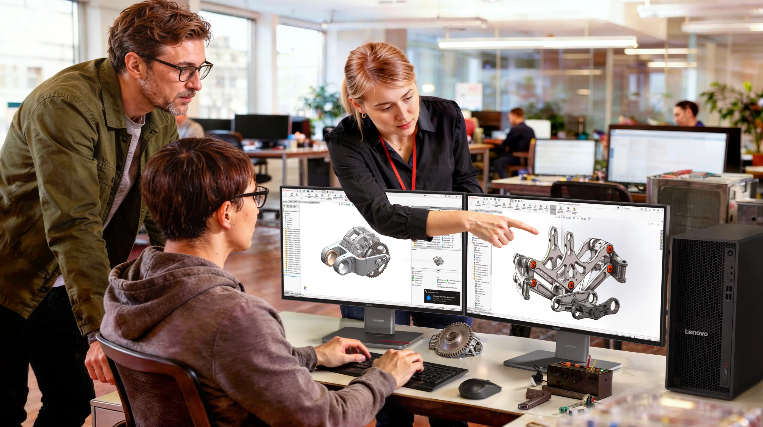 Lenovo представила ThinkStation P4: робоча станція з AMD Ryzen PRO 9000 та NVIDIA RTX PRO 6000