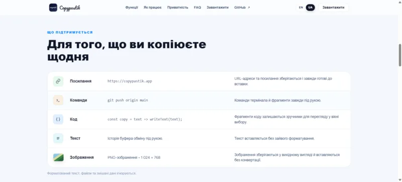 Продакт monobank створив Copypastik — буфер обміну для macOS
