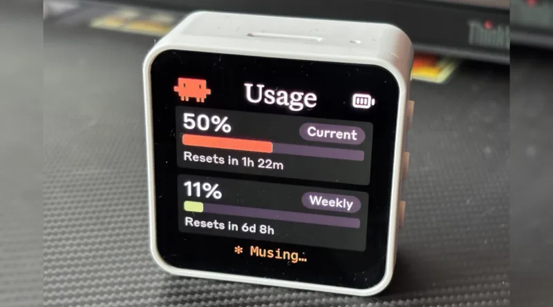 Розробник створив гаджет Clawdmeter для моніторингу токенів Claude Code