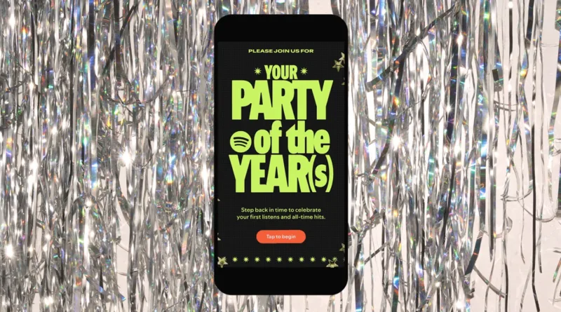 Spotify 20: Your Party of the Year(s) показує першу пісню і топ-артиста за всі роки