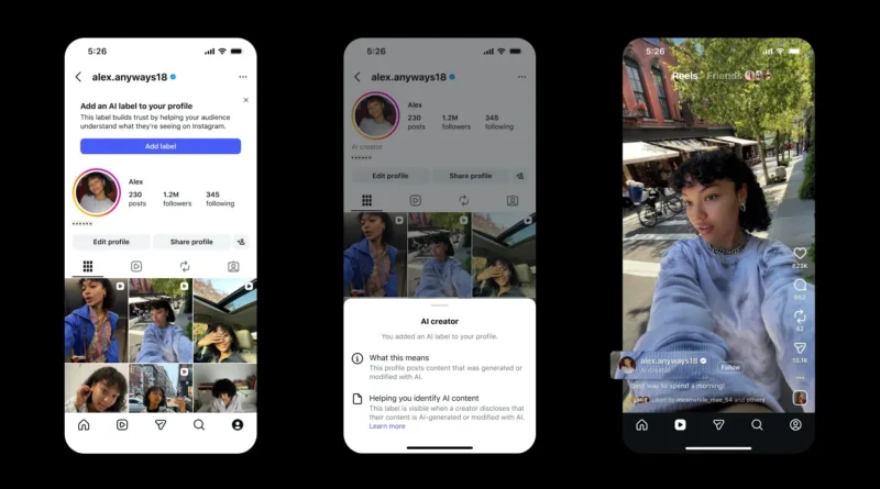 Instagram тестує мітку AI creator — використання добровільне