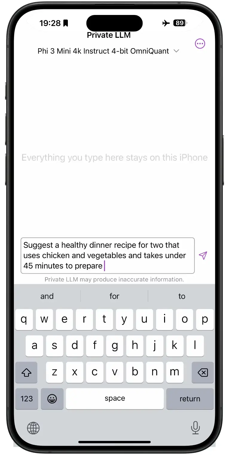 Як запустити локальний AI-чатбот на iPhone: покрокова інструкція