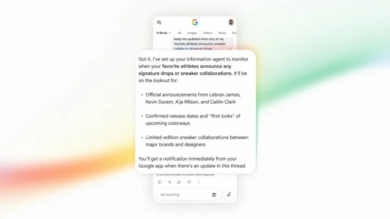 Google оновила Пошук з Gemini 3.5 Flash та агентними функціями