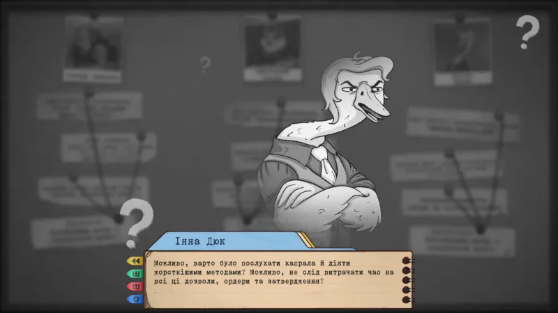 Українська студія анонсувала Detective Inna Duke: нуарна гра про індичку-детективку, яка розслідує викрадення хом'яка-стрімера