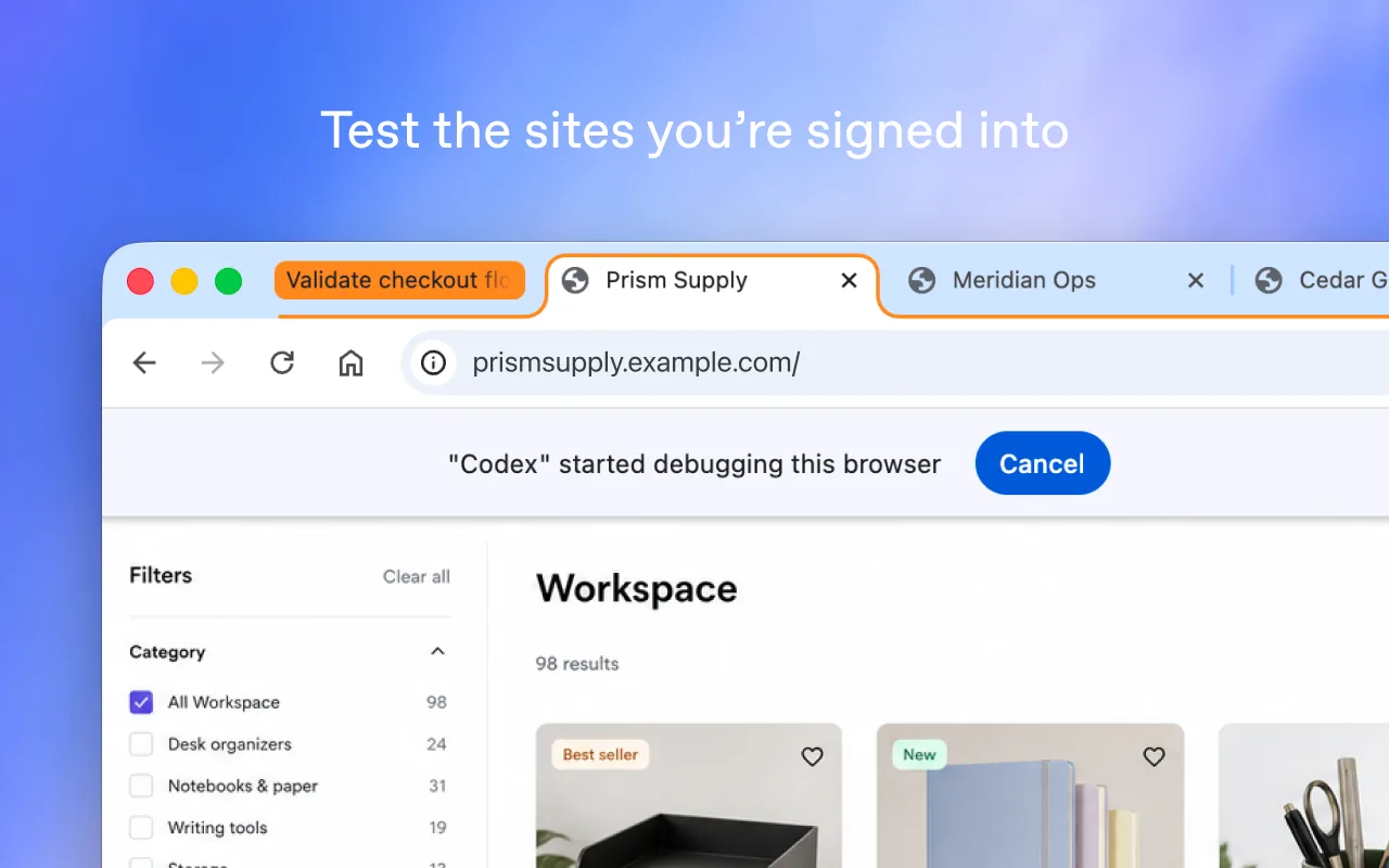 OpenAI Codex отримав розширення для Chrome на macOS і Windows