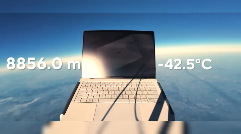 ASUS протестувала ExpertBook Ultra на висоті 8856 метрів