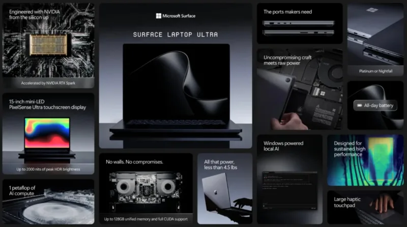 NVIDIA анонсувала RTX Spark — ARM-чип для Windows із 6144 ядрами Blackwell