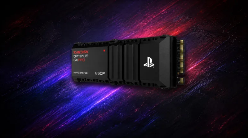 SanDisk назвала ціни на SSD Optimus GX PRO для PS5