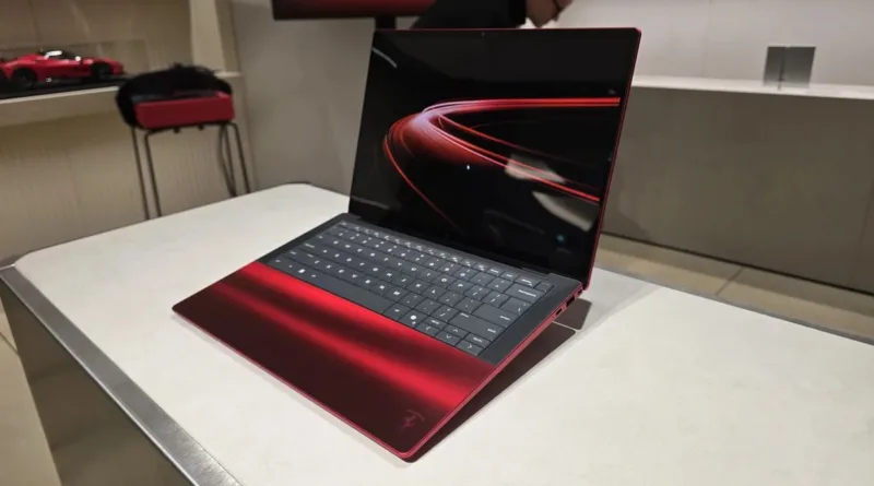 Ferrari та HP представили лімітований ноутбук за $5599