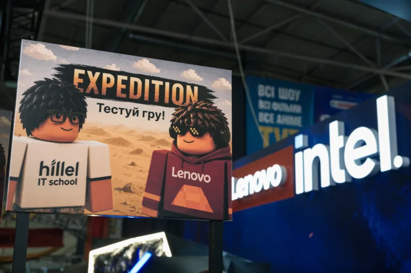 Lenovo та Hillel IT School залучили школярів до розробки гри Expedition в Roblox