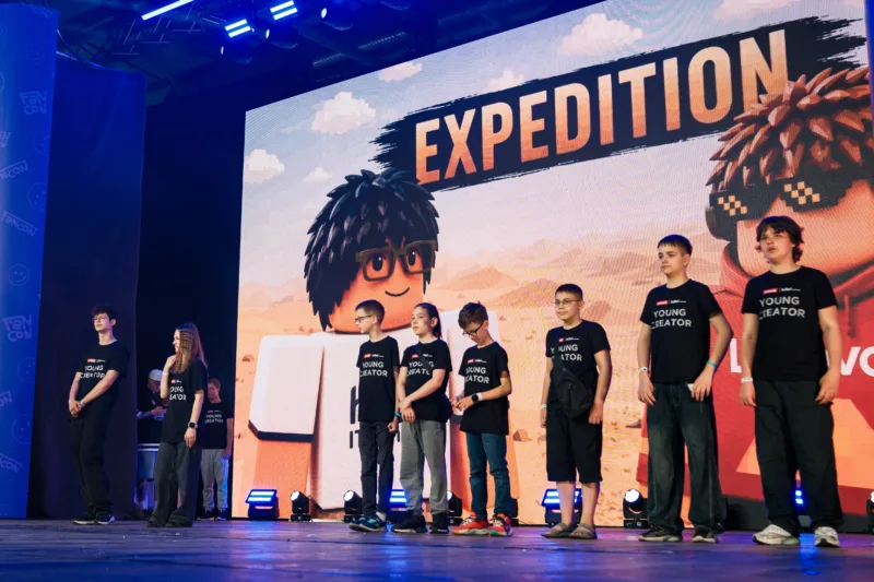 Lenovo та Hillel IT School залучили школярів до розробки гри Expedition в Roblox