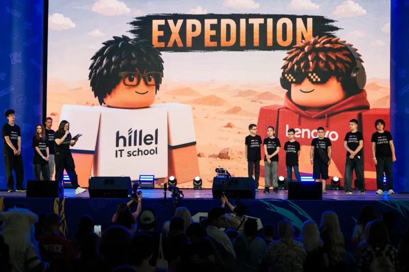 Lenovo та Hillel IT School залучили школярів до розробки гри Expedition в Roblox