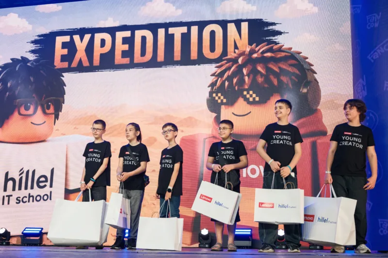 Lenovo та Hillel IT School залучили школярів до розробки гри Expedition в Roblox