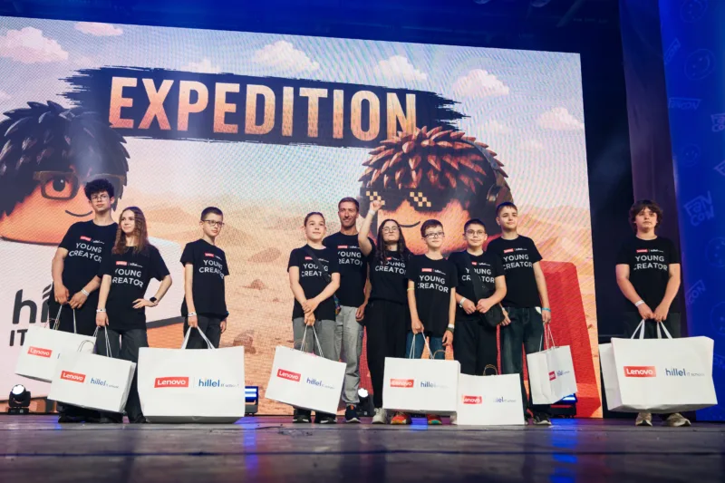 Lenovo та Hillel IT School залучили школярів до розробки гри Expedition в Roblox