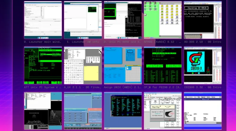 Virtual OS Museum зібрав понад 600 ОС для 250 платформ і дає запустити їх на ПК