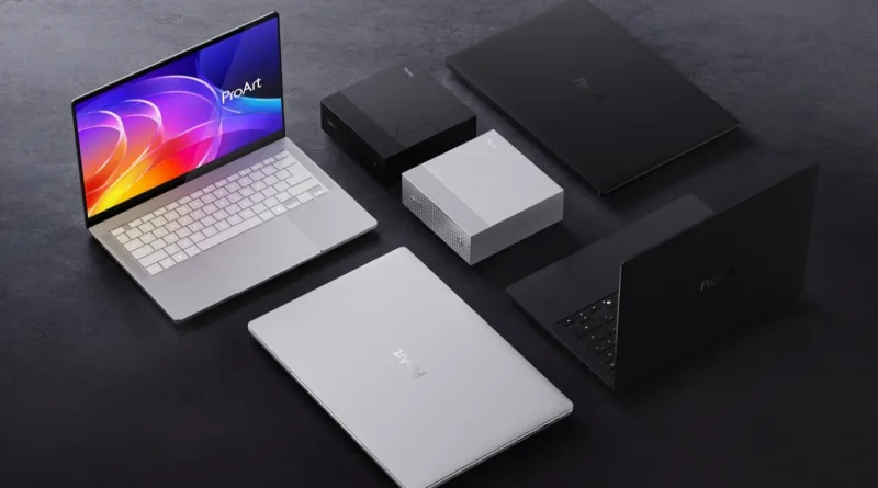 ASUS показала ProArt P16, P14 та Mini PC на RTX Spark для локального ШІ та створення контенту