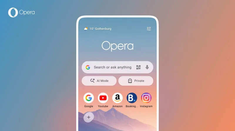 Opera для Android отримала футбольний хаб і оновлену стартову сторінку