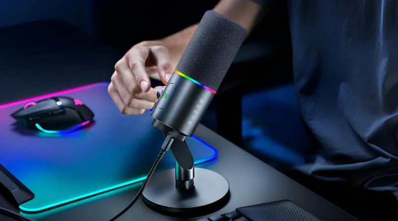 Razer представила Seiren V3 Pro: перший XLR-мікрофон бренду для стримерів